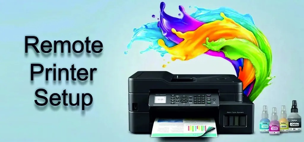 remote printer setup